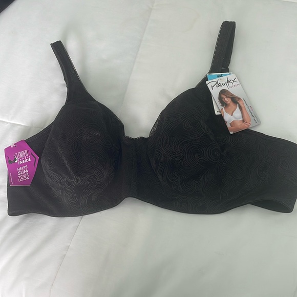 Playtex Secrets - black bra - Picture 1 of 7